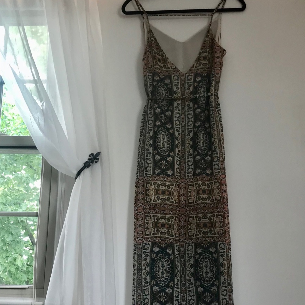 Tribal Print Maxi Dress - Picture 5 of 7